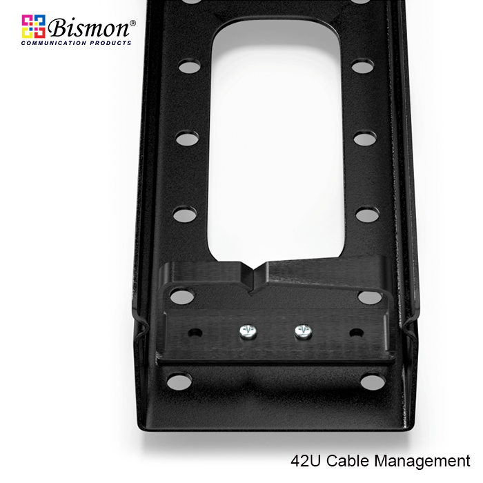 42U Cable Management panel with cover for Rack 19inch(Steel type)